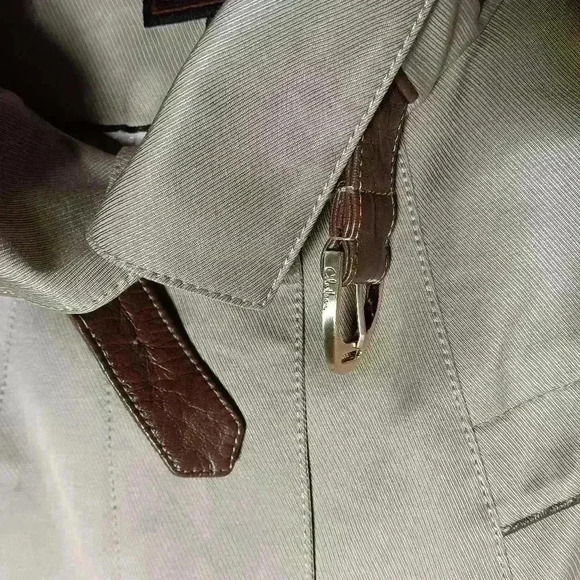 Cole Haan Trench Coat. Ladies Size 6 - Picture 5 of 11